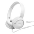 JBL Tune 520C USB-C - White - Hi-Res wired on-ear headphones - Hero